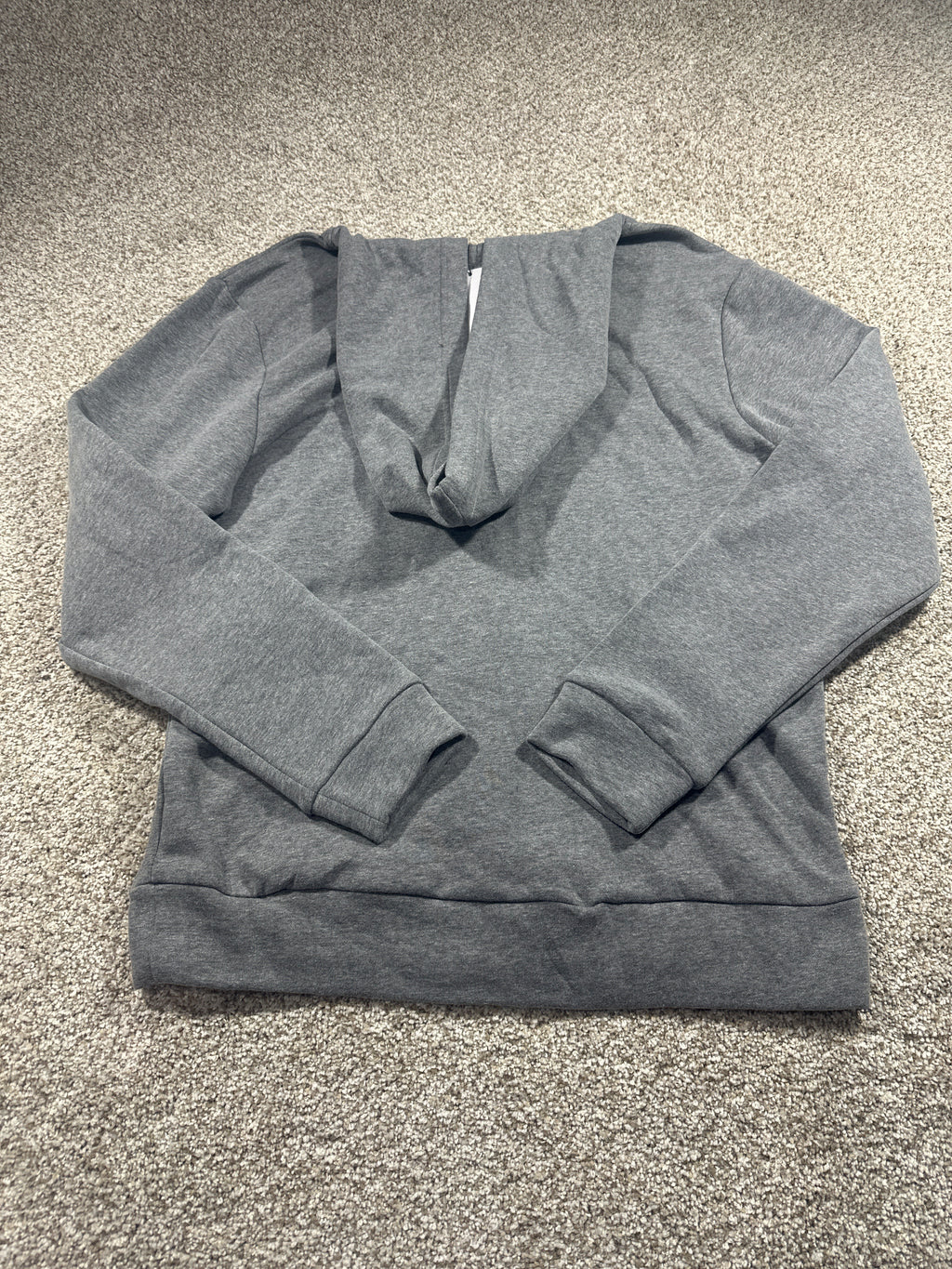 Goodfellow & Co Every Wear fleece full zip hoodie M charcoal