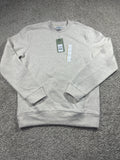 Goodfellow & Co Every Wear fleece crewneck S oatmeal