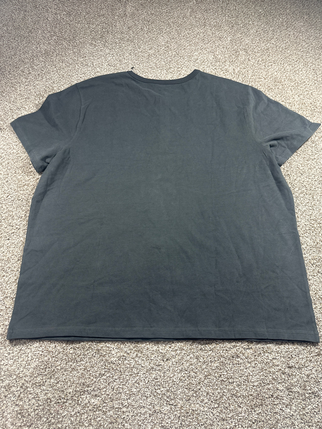 Goodfellow & Co vintage Henley T-shirt XXL charcoal gray
