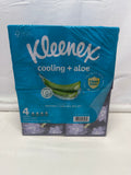 Kleenex Cooling + Aloe Facial Tissues (4-Pack)