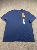 Goodfellow & Co textured vintage pocket T-shirt men's medium blue