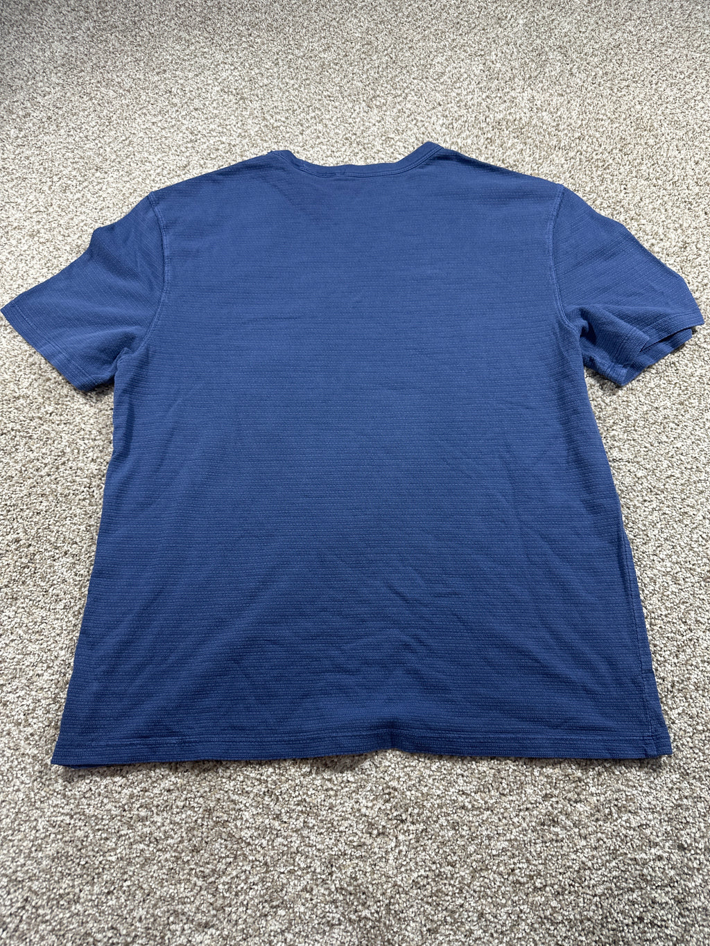 Goodfellow & Co textured vintage pocket T-shirt men's small blue