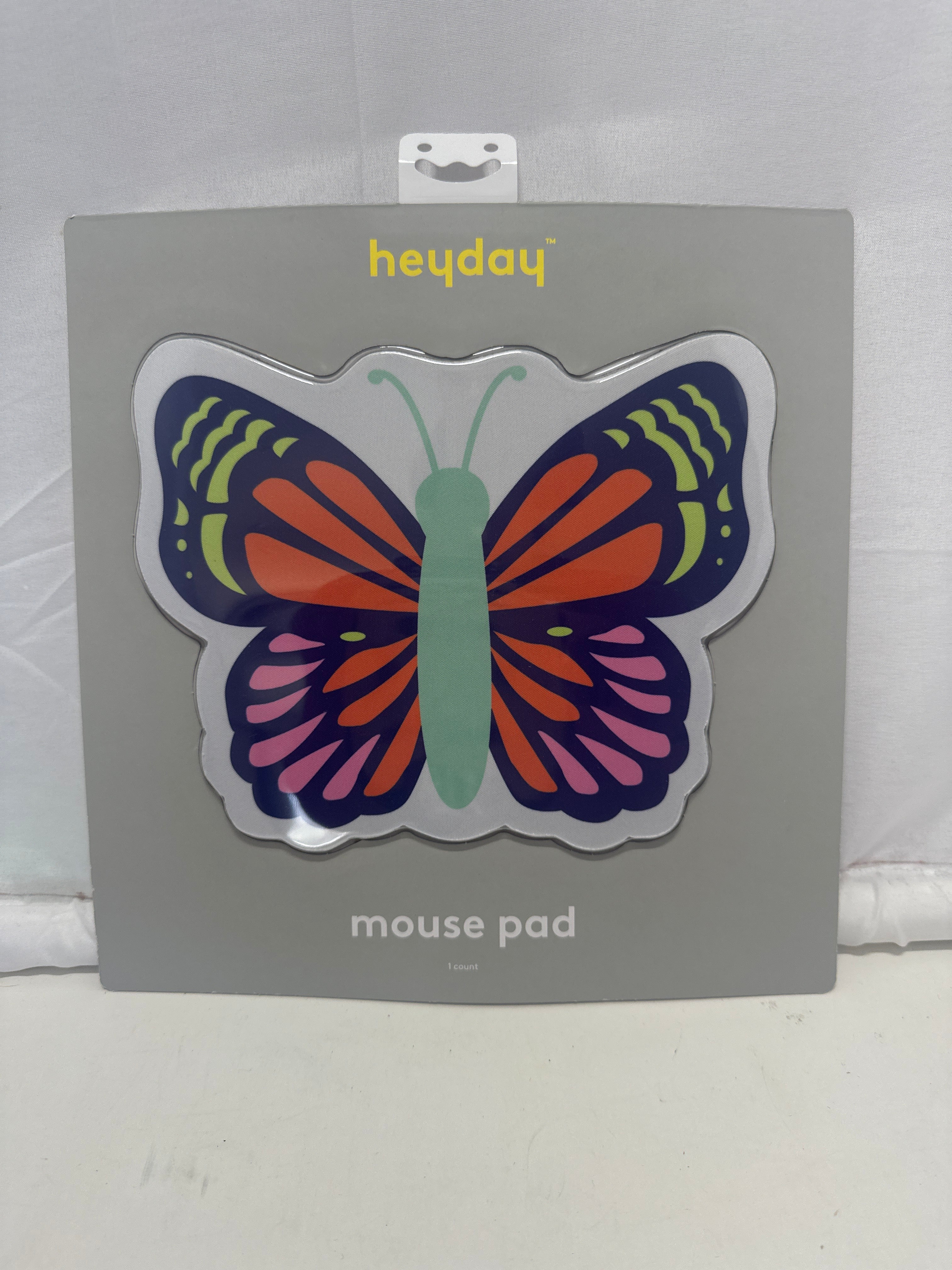 heyday Butterfly Mouse Pad – Decorative Non-Slip Desk Mouse Pad