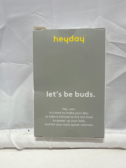 Heyday Wired Earbuds Coral Orange 3.5mm In-Ear Headphones
