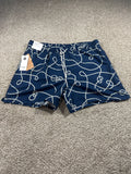 Goodfellow & Co 5 inch swim trunks men's large navy rope print