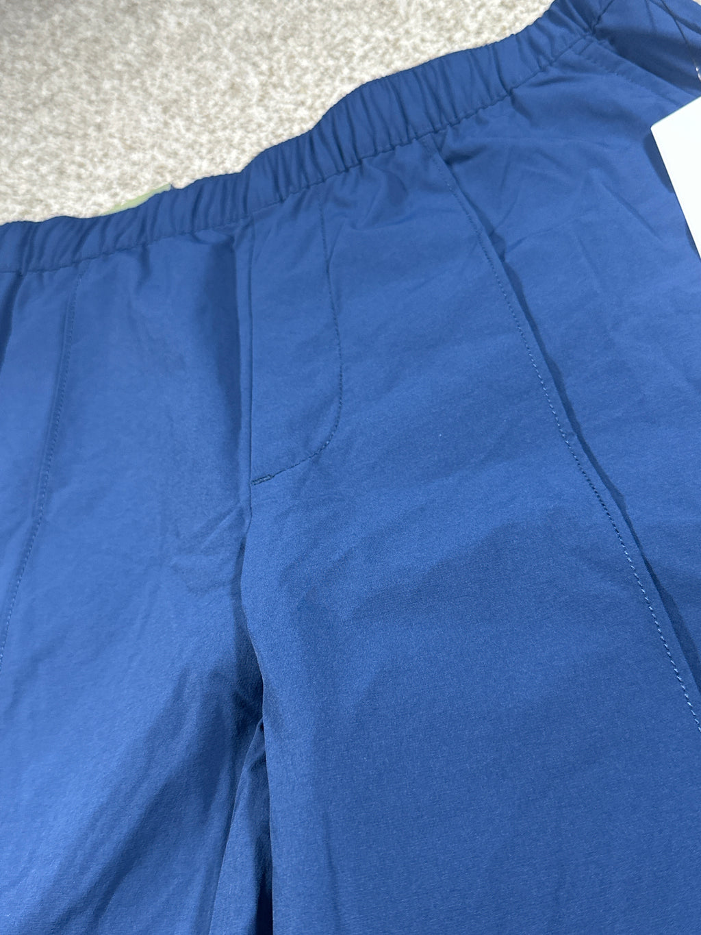 Goodfellow & Co lightweight elastic waist pull-on pants men's small navy blue