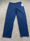 Goodfellow & Co lightweight elastic waist pull-on pants men's medium navy blue