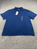 Goodfellow & Co Comfort Wear polo men's XL navy print