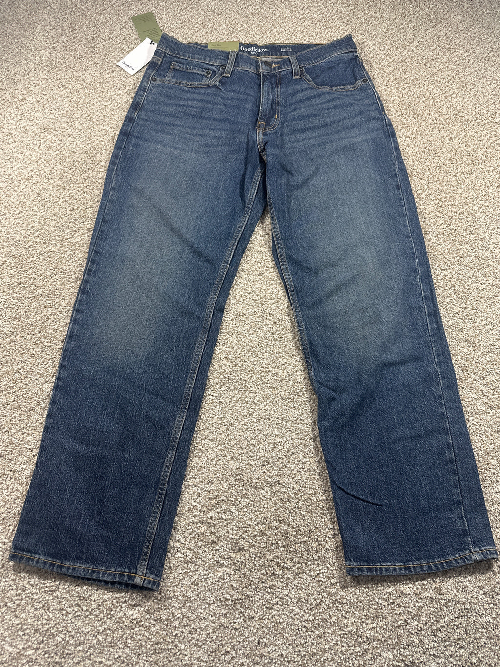 Goodfellow & Co Marco relaxed Total Flex jeans indigo 30x30 - photo 1