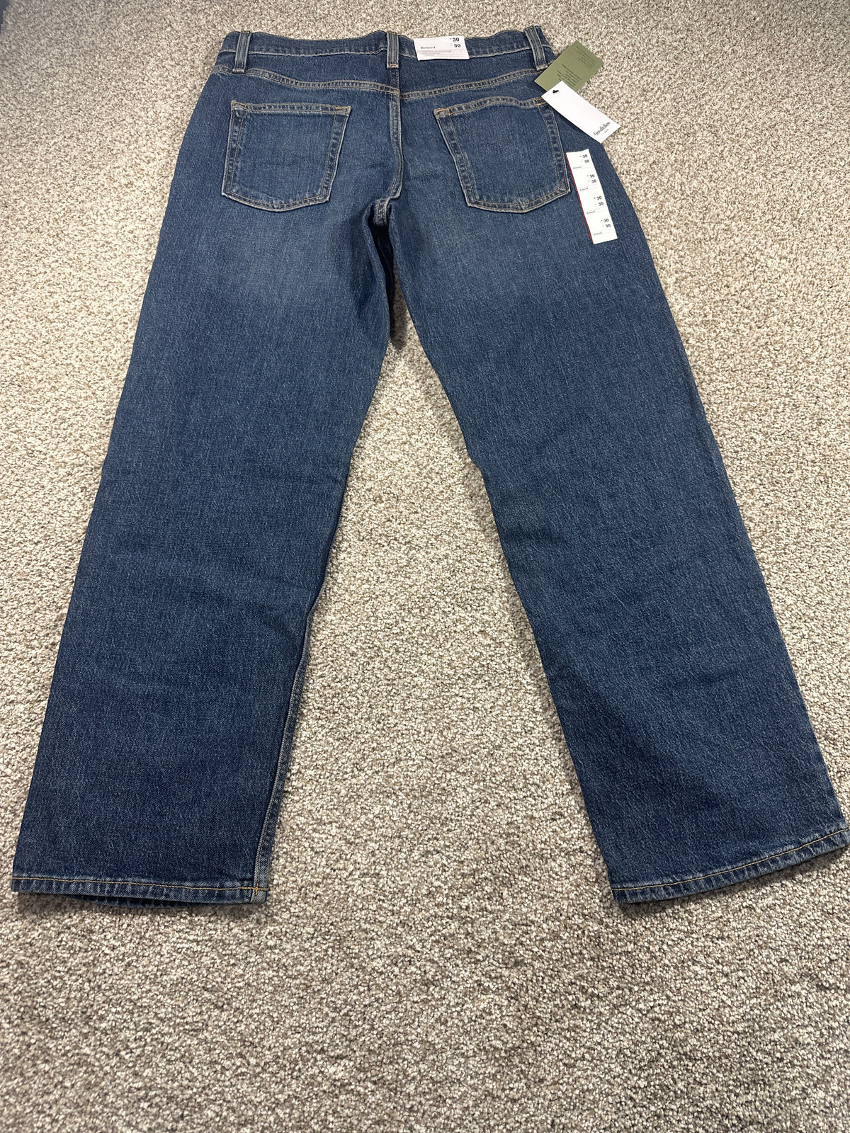 Goodfellow & Co Marco relaxed Total Flex jeans indigo 30x30 - photo 3