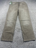 Goodfellow & Co Maverick men's relaxed straight jeans 30x30 beige