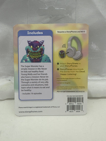 StoryShield Pinna Original “Molly and the Sugar Monster” Audio Disc for StoryPhones