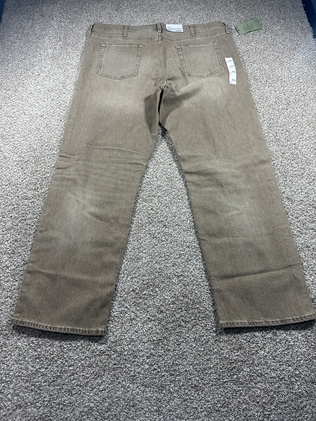 Goodfellow & Co Maverick relaxed jeans beige 40x32 - photo 3