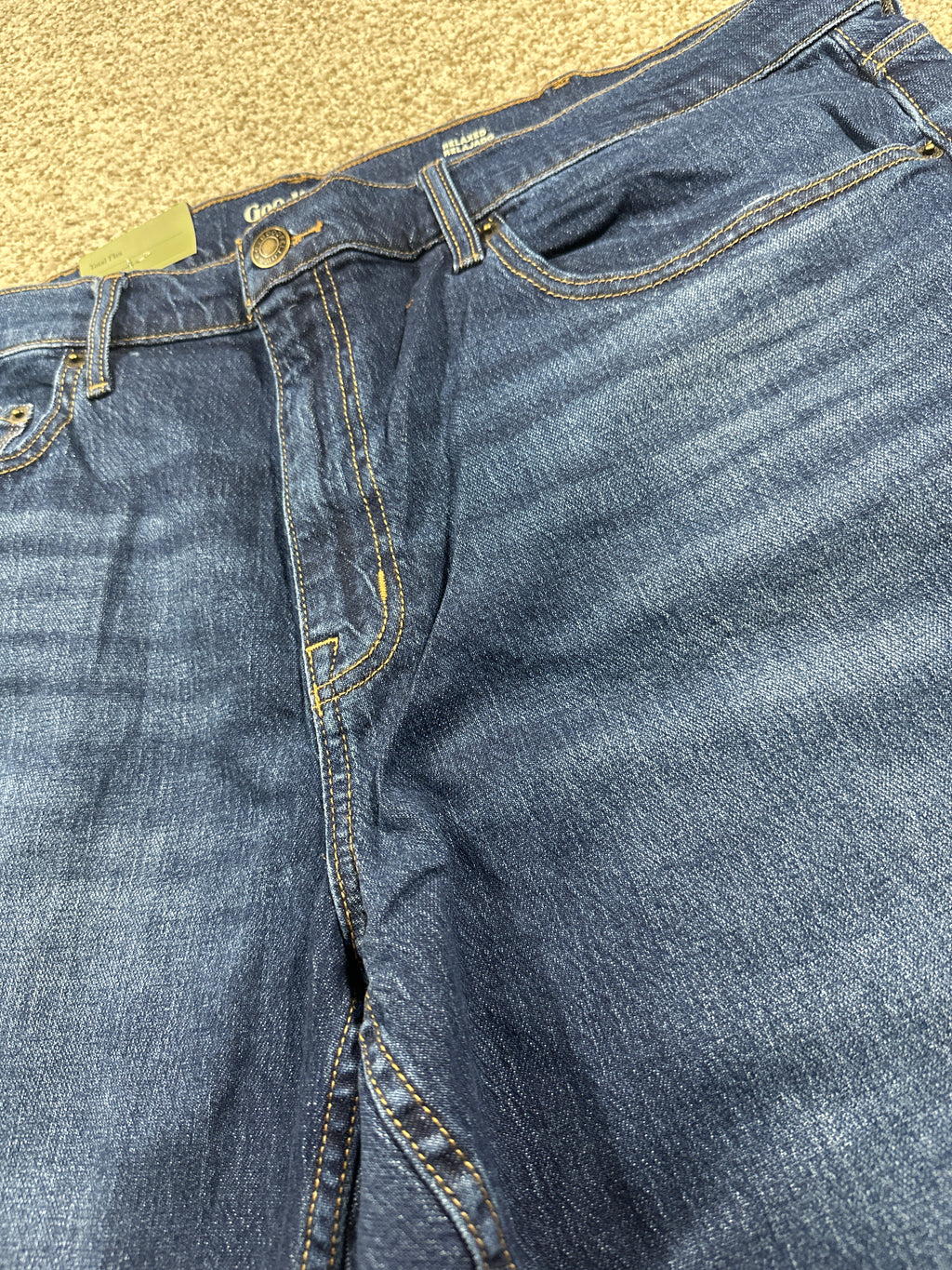 Goodfellow & Co Men's Relaxed Fit Jeans Dark Wash Size 40x30