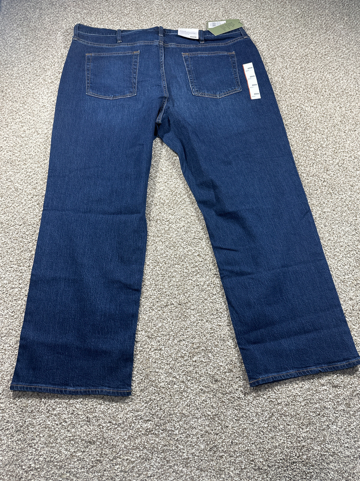 Goodfellow & Co Men's Relaxed Fit Jeans Dark Wash Size 40x30