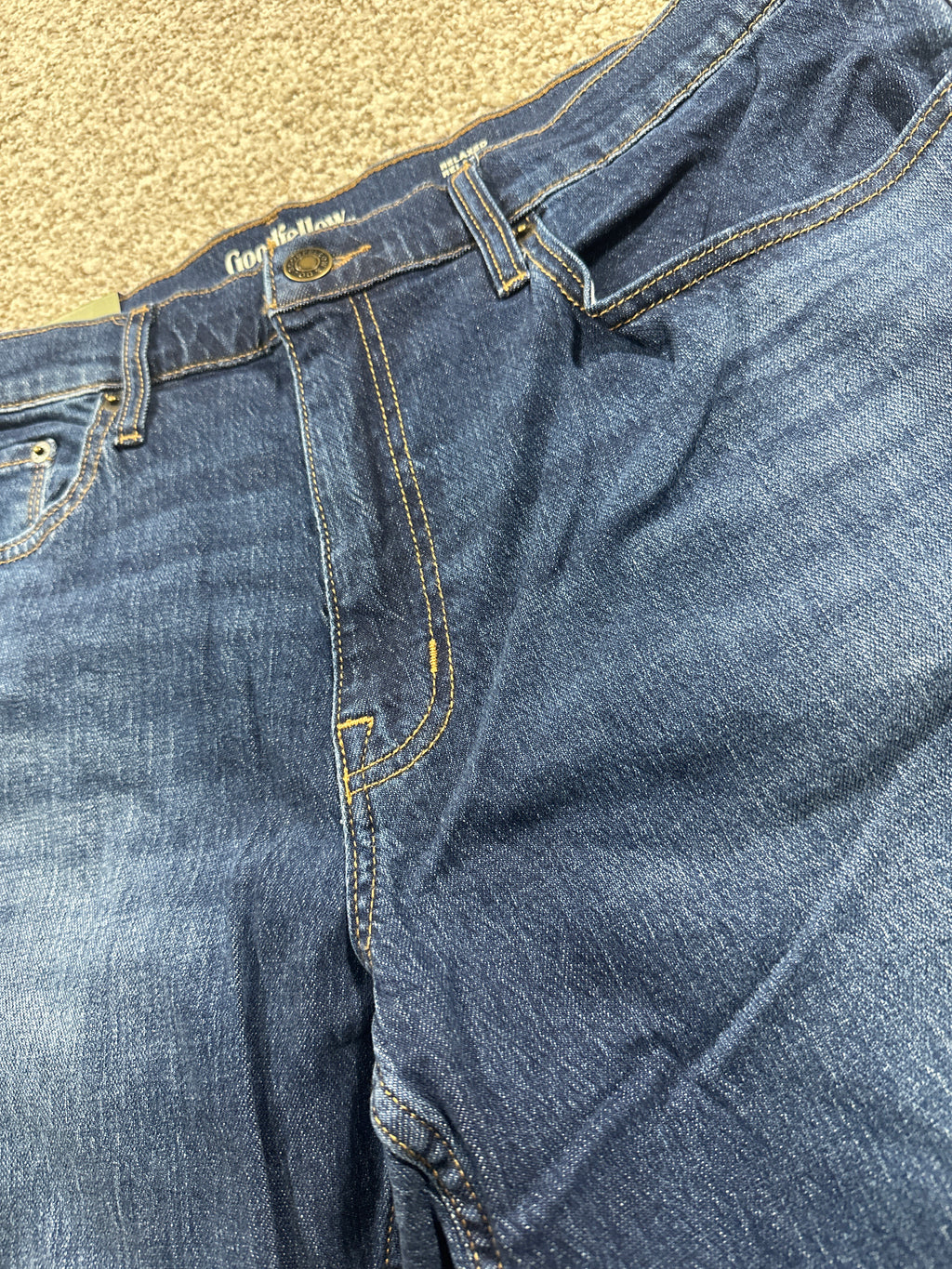 Goodfellow & Co Men's Relaxed Fit Jeans Dark Wash Size 36x30