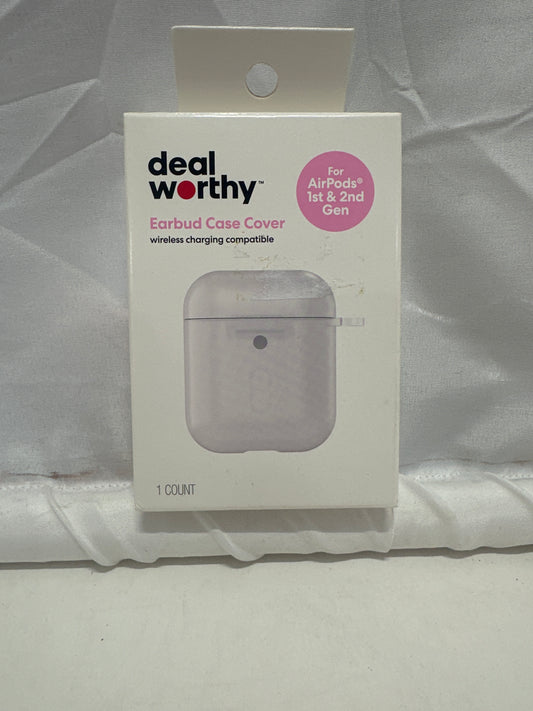 Dealworthy AirPods Case Cover (1st & 2nd Gen) Clear