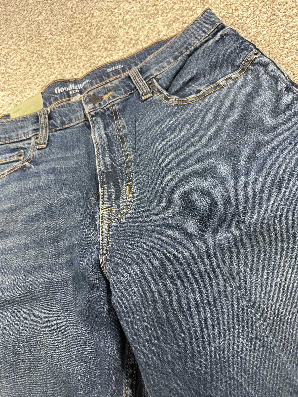 Goodfellow & Co Marco Relaxed Fit Jeans Blue Size 32x34