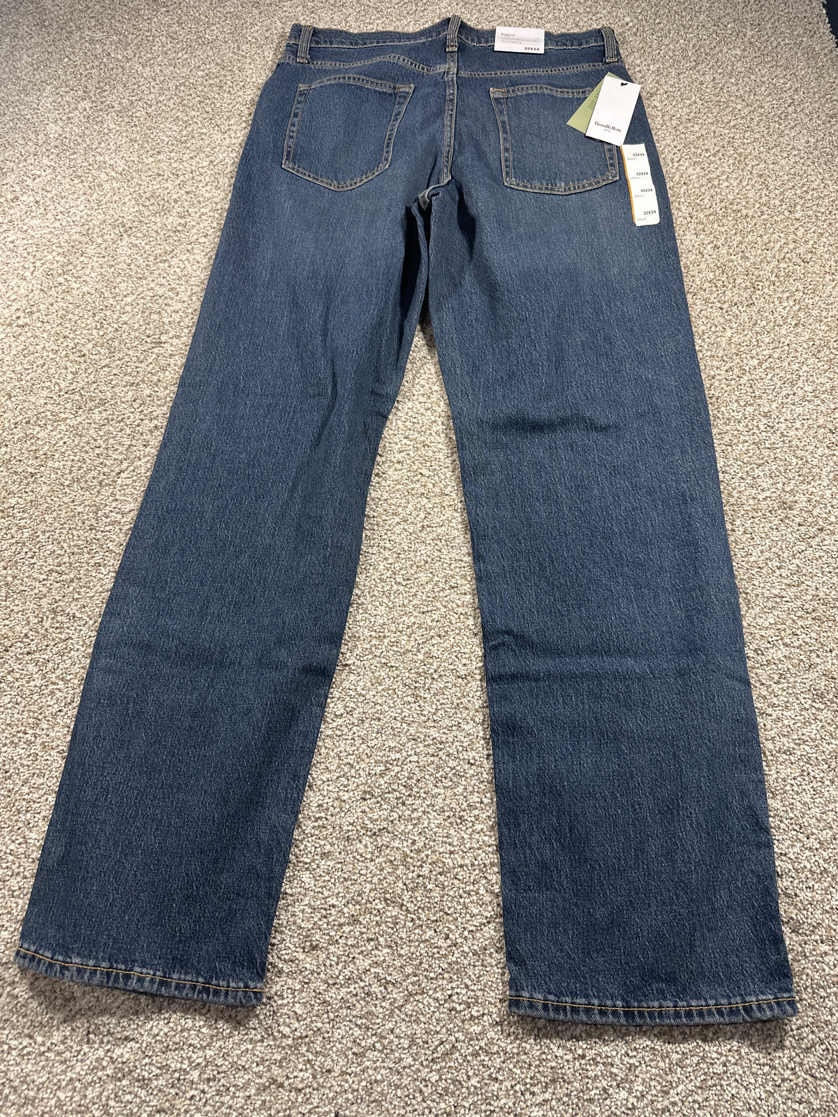 Goodfellow & Co Marco Relaxed Fit Jeans Blue Size 32x34