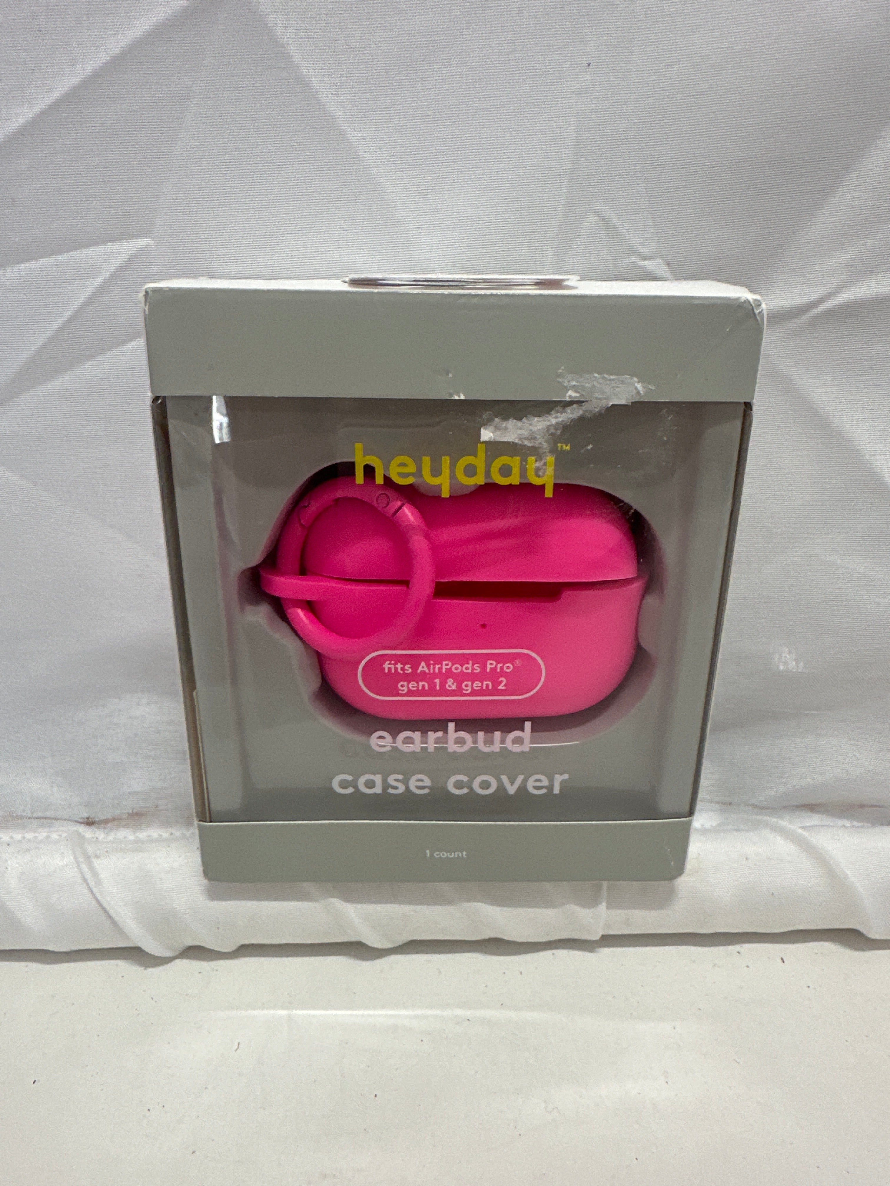 heyday Earbud Silicone Cover for AirPods Pro Gen 1 & Gen 2 Pink