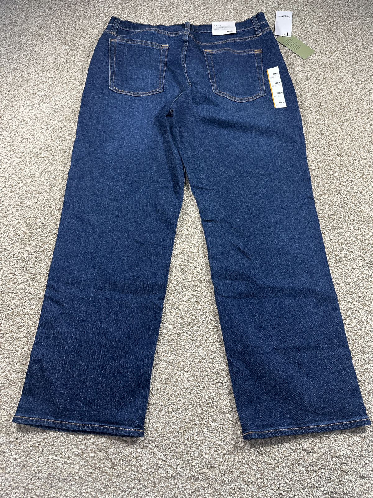 Goodfellow & Co Men's Relaxed Fit Jeans Dark Wash Size 32x30