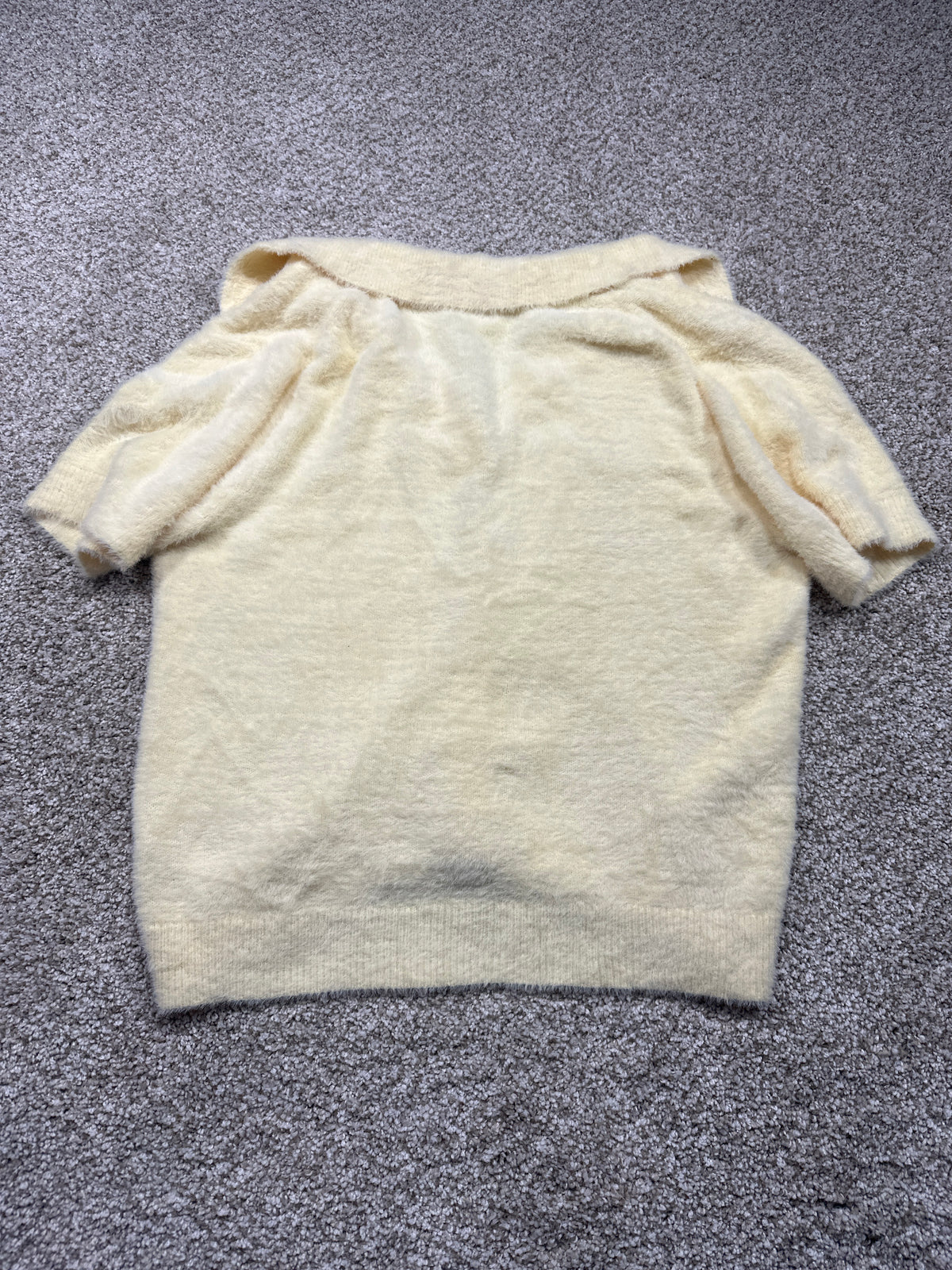 A New Day fuzzy polo sweater view 3