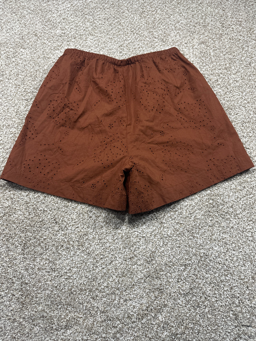 A New Day brown eyelet shorts view 3