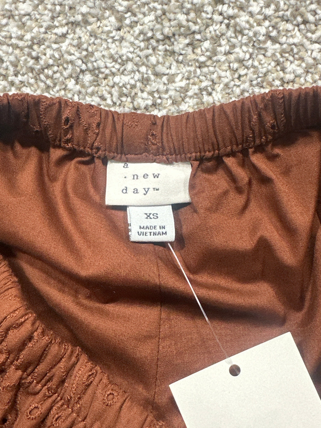 A New Day brown eyelet shorts view 4