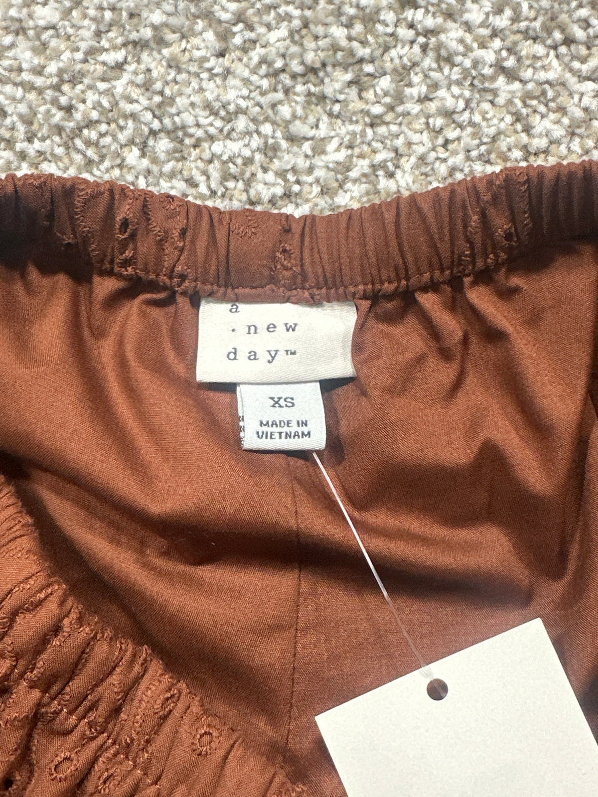 A New Day brown eyelet shorts view 4