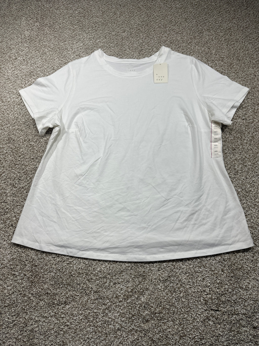 A New Day white crewneck t-shirt view 1