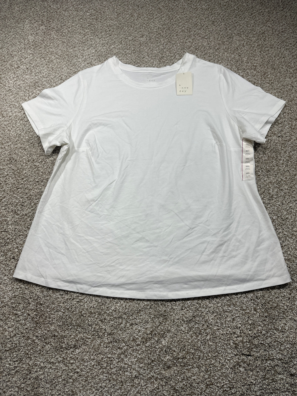 A New Day white crewneck t-shirt view 1