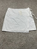 A New Day white wrap skirt view 1