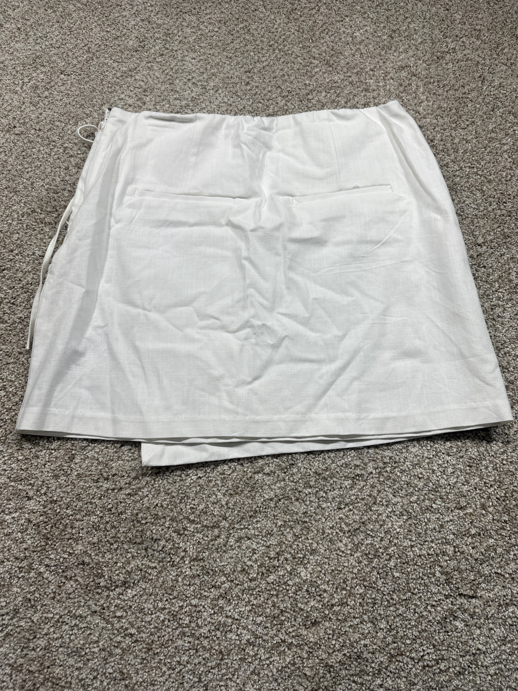 A New Day white wrap skirt view 3