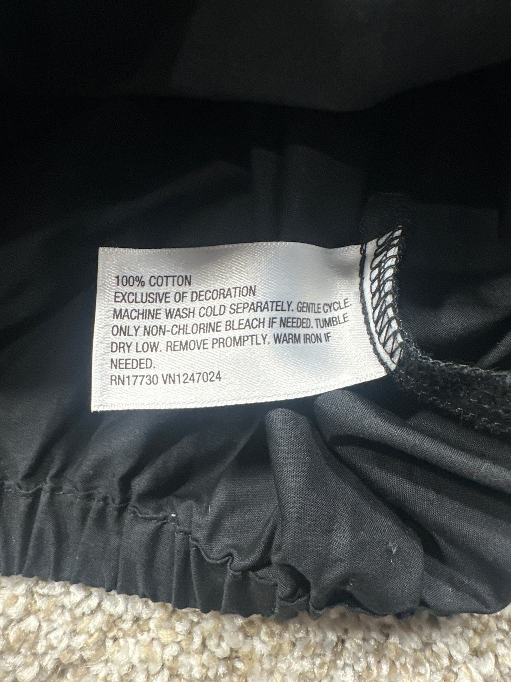 A New Day black tassel tie blouse view 4