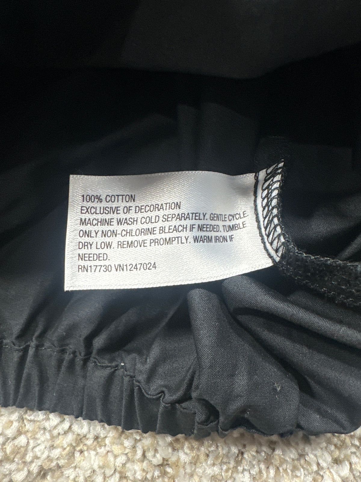 A New Day black tassel tie blouse view 4