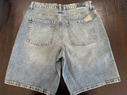 Wild Fable Women's Mid-Rise Denim Shorts Blue Size 10 10" Inseam EasyRigid