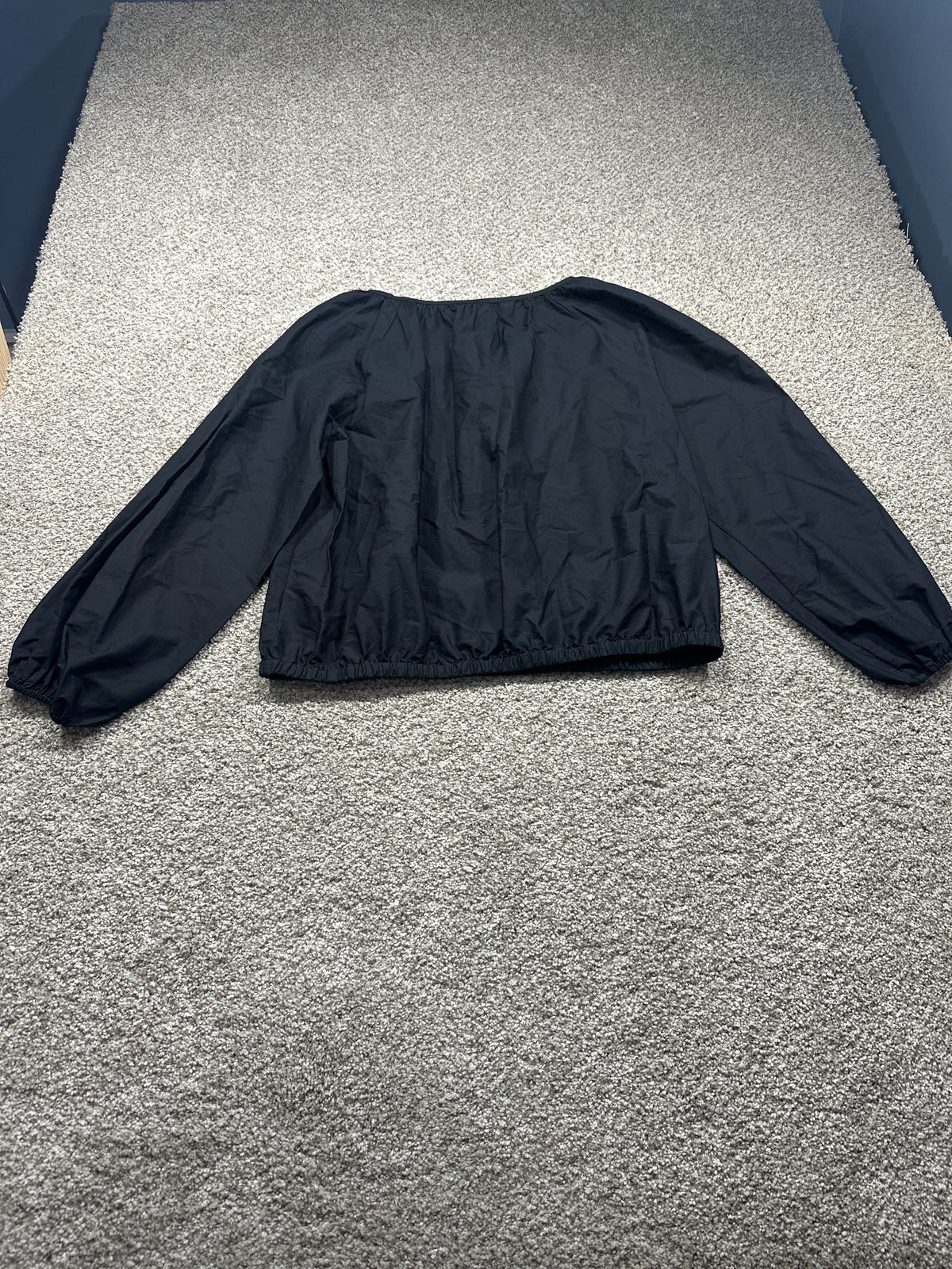 A New Day black tassel tie blouse view 3