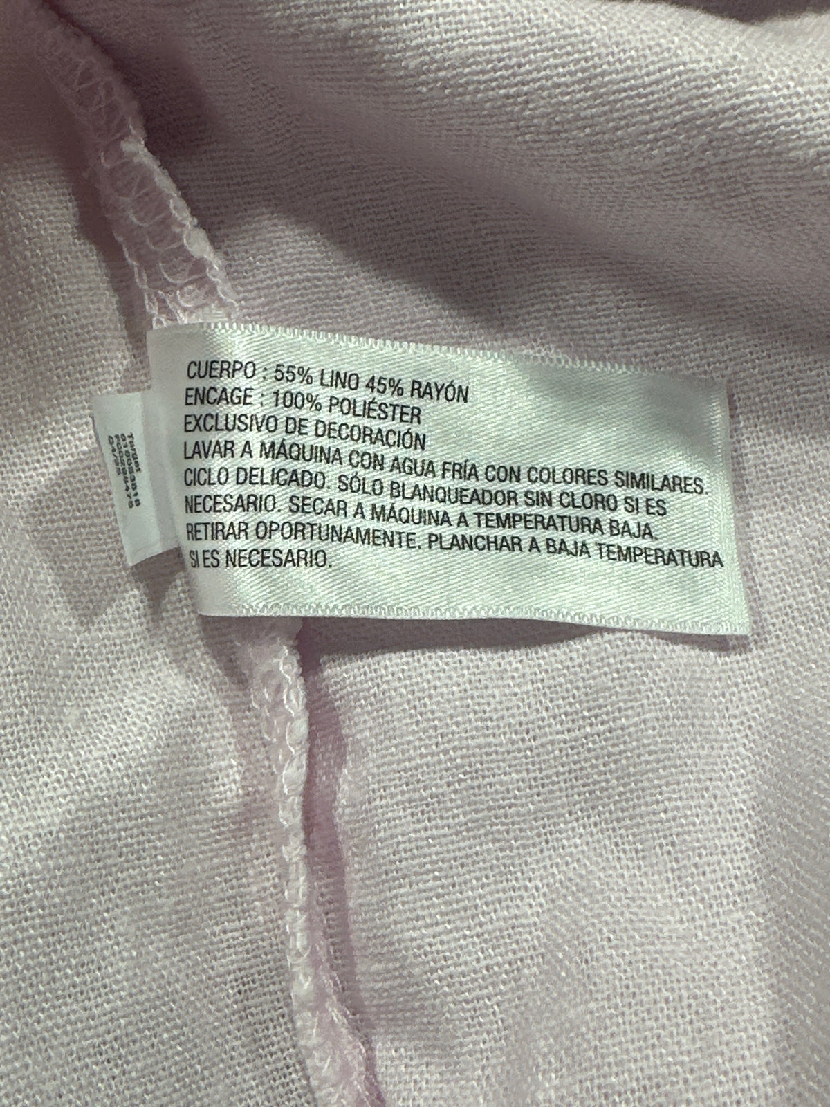 A New Day pink lace hem skirt view 4