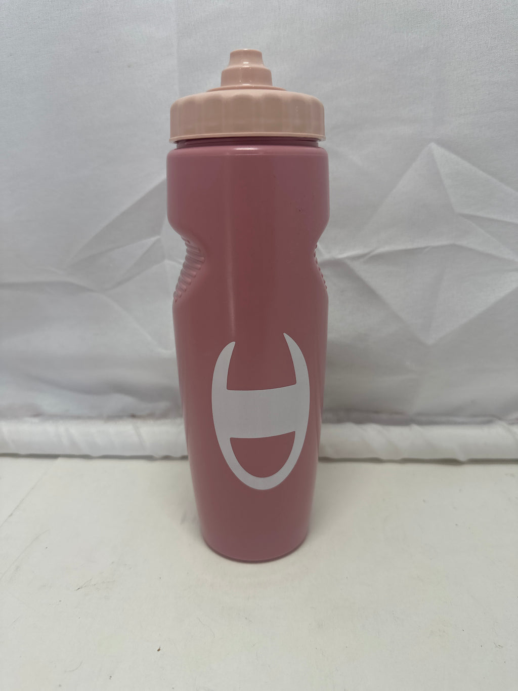 Champion Squeeze Water Bottle Pink with Pink Cap Sports Drink Bottle