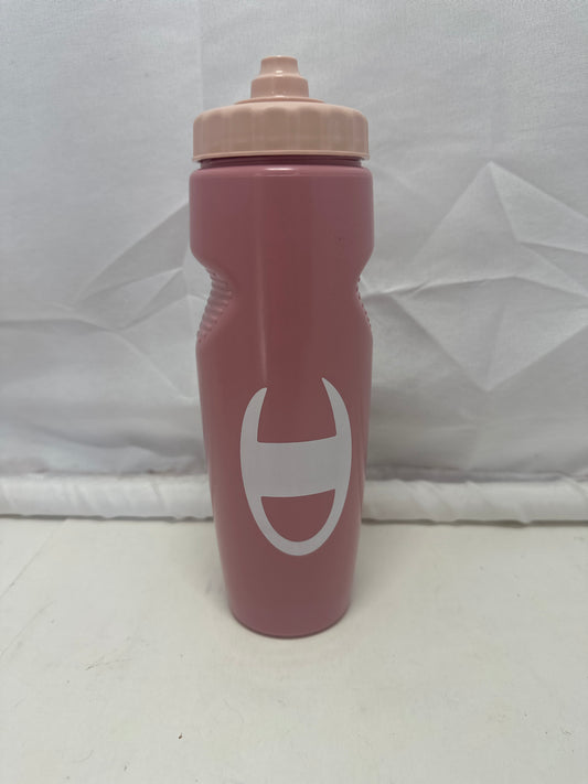 Champion Squeeze Water Bottle Pink with Pink Cap Sports Drink Bottle