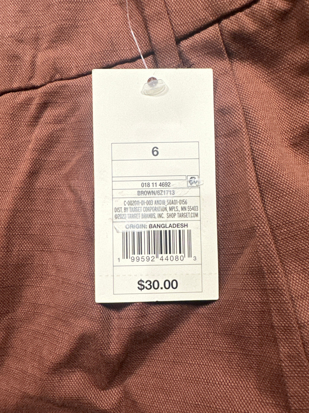 A New Day brown tailored shorts view 5