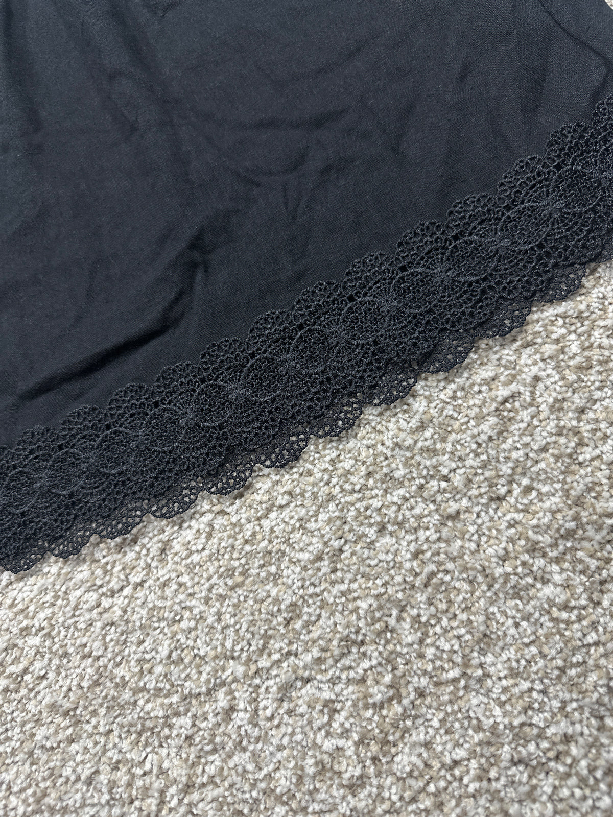 A New Day black lace hem skirt view 2