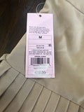 Wild Fable Pleated Tiered Mini Skirt – Taupe Ruffle Skirt