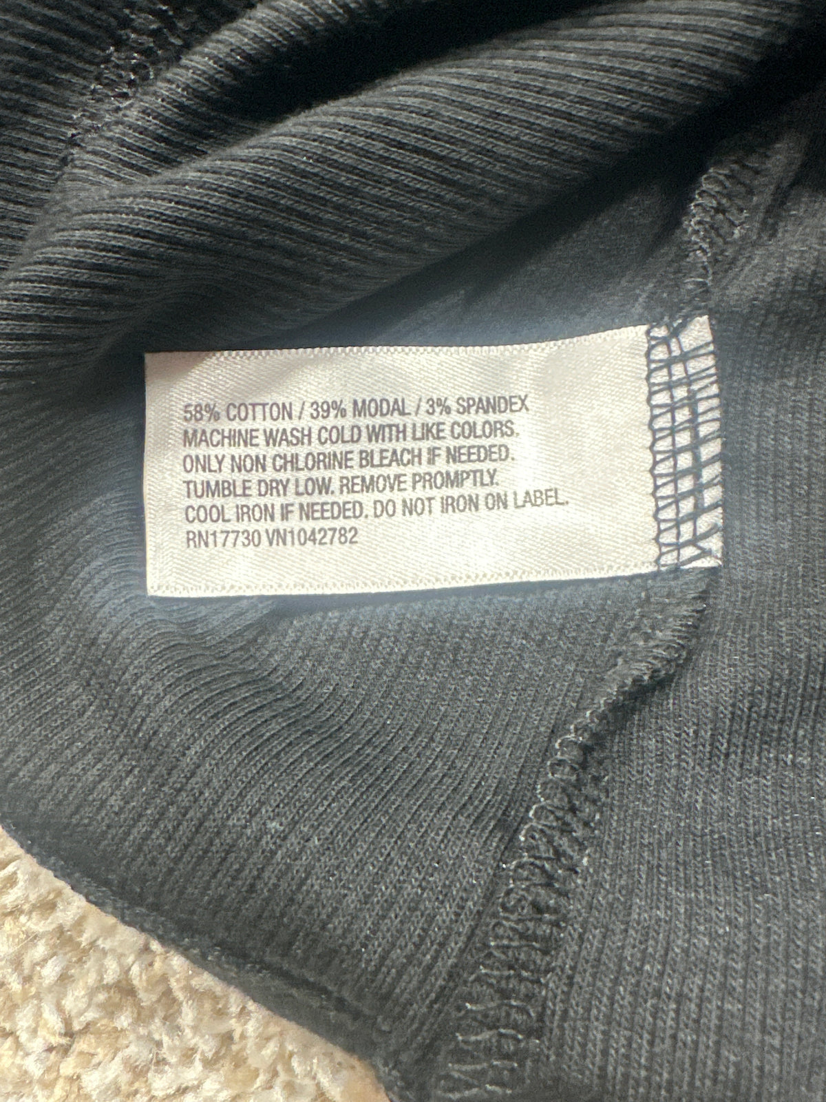 Two-pack A New Day black ribbed tank tops, extra small