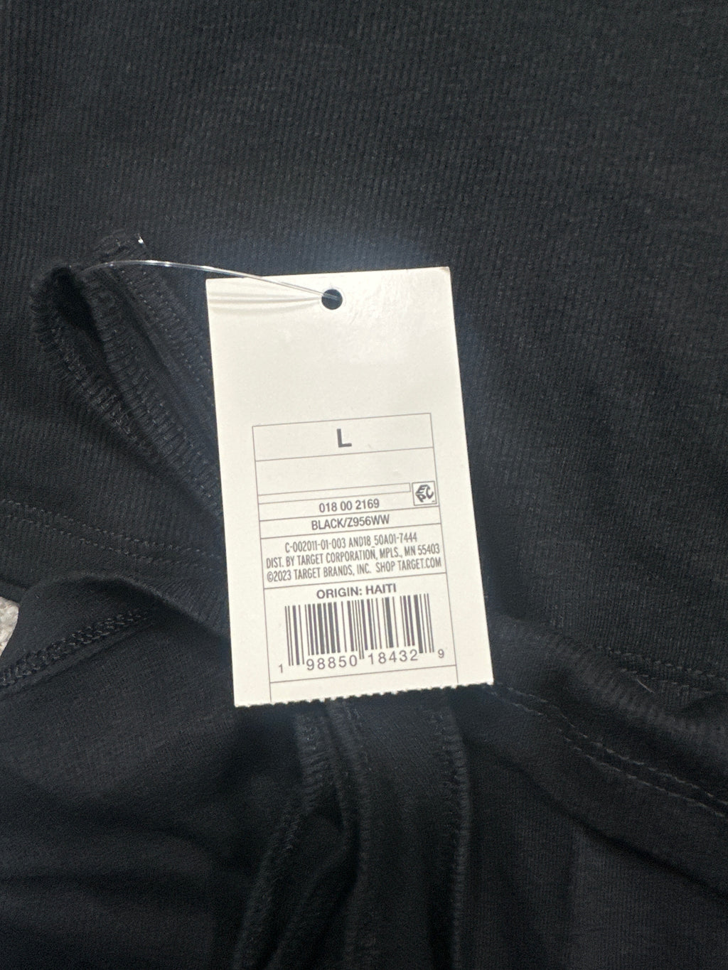 Two-pack A New Day black ribbed tank tops, large