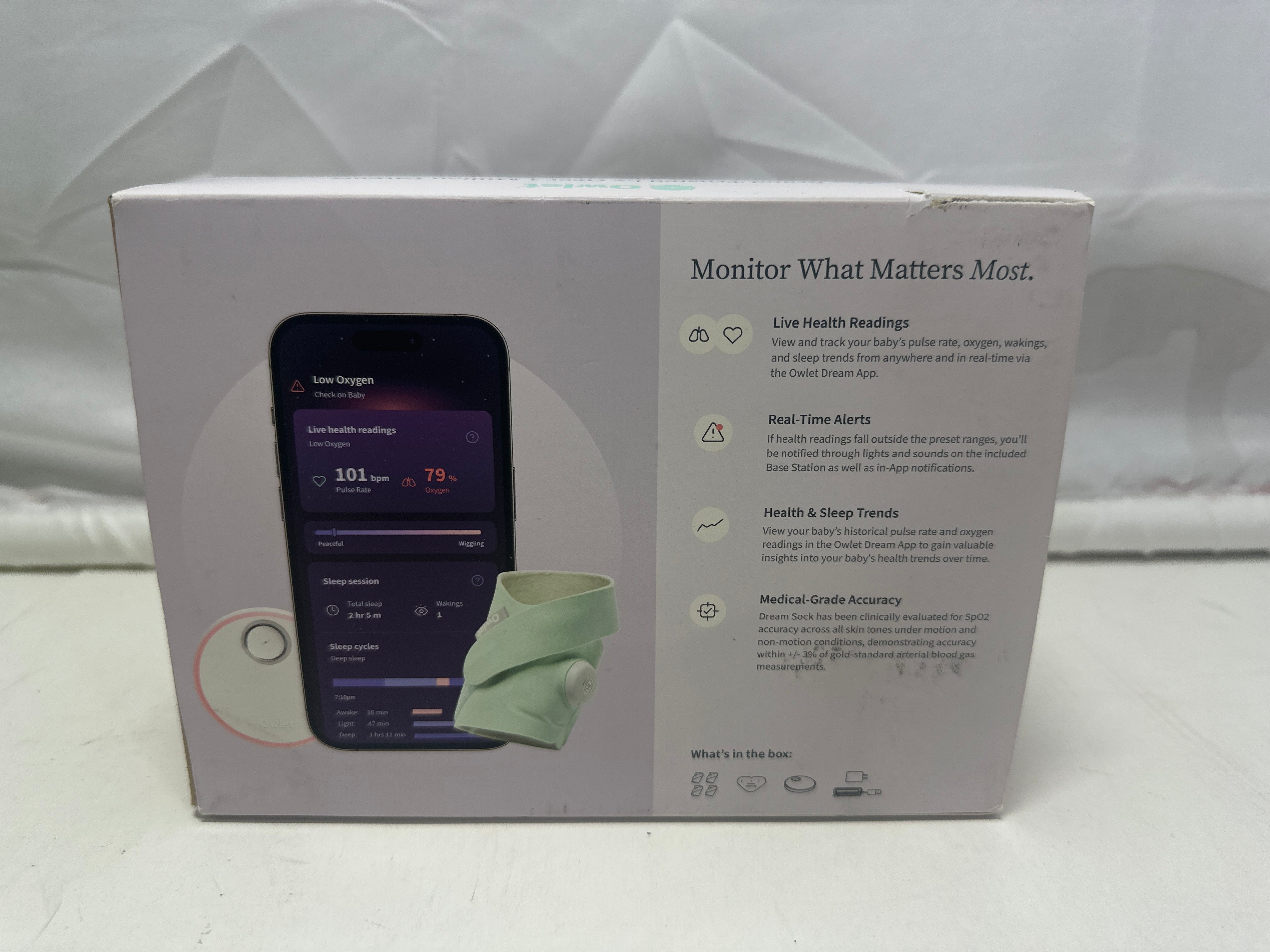Owlet Dream Sock Smart Baby Monitor