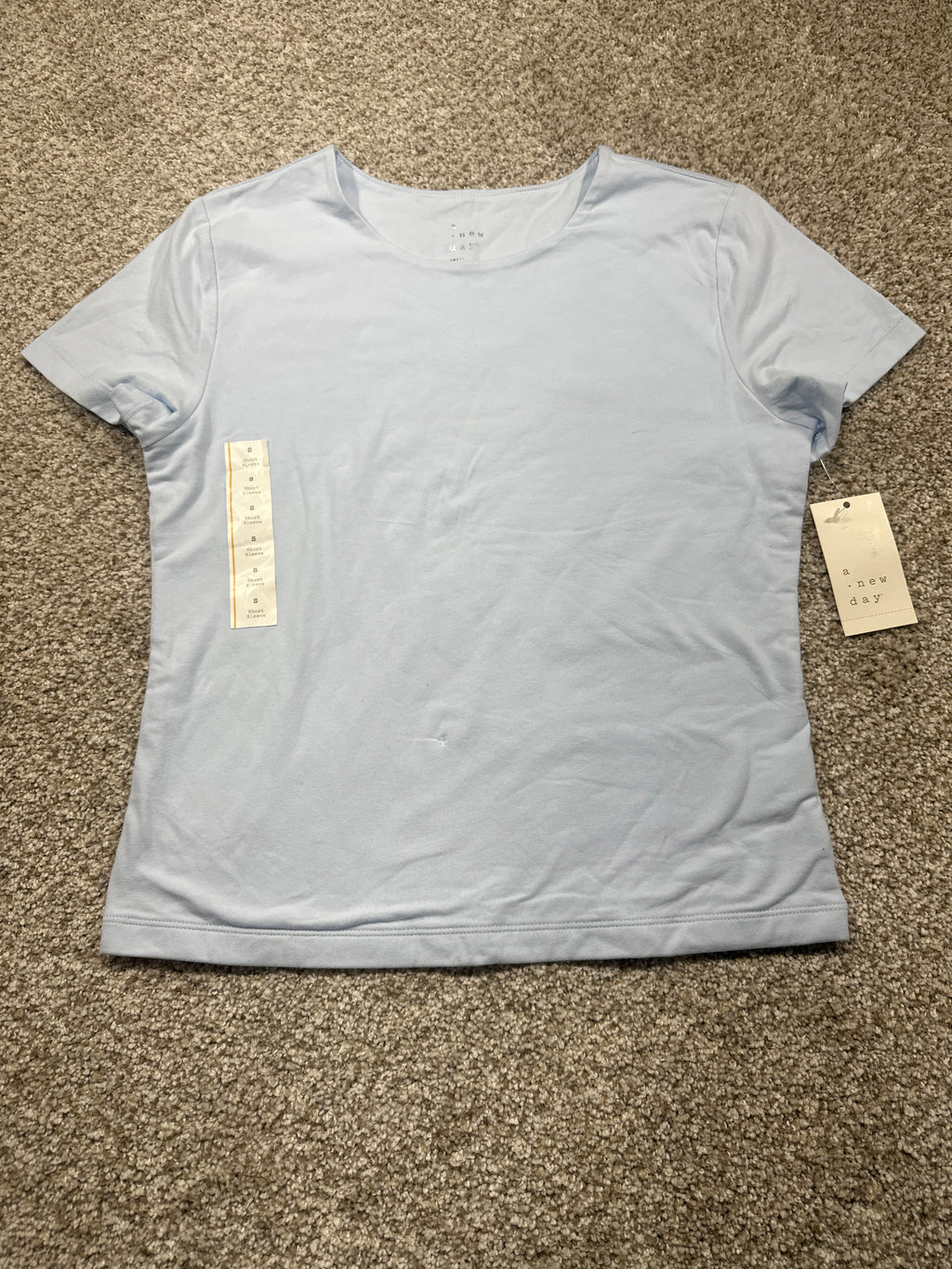 A New Day light blue short sleeve T-shirt view 1