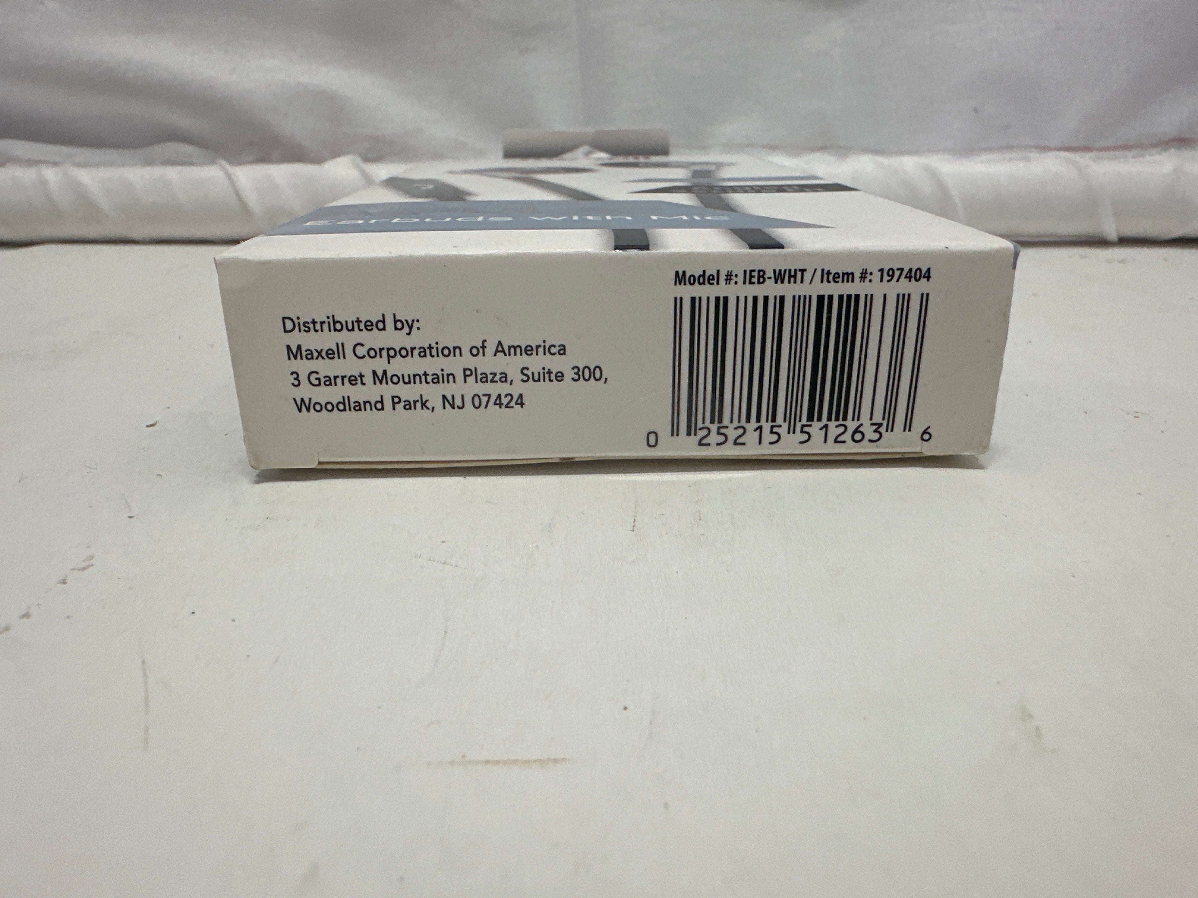 Maxell Impulse Earbuds with Mic – Wired In-Ear Headphones