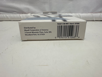 Maxell Impulse Earbuds with Mic – Wired In-Ear Headphones