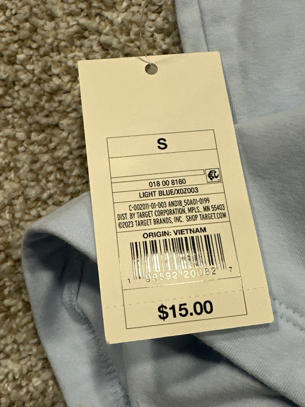 A New Day light blue short sleeve T-shirt view 5